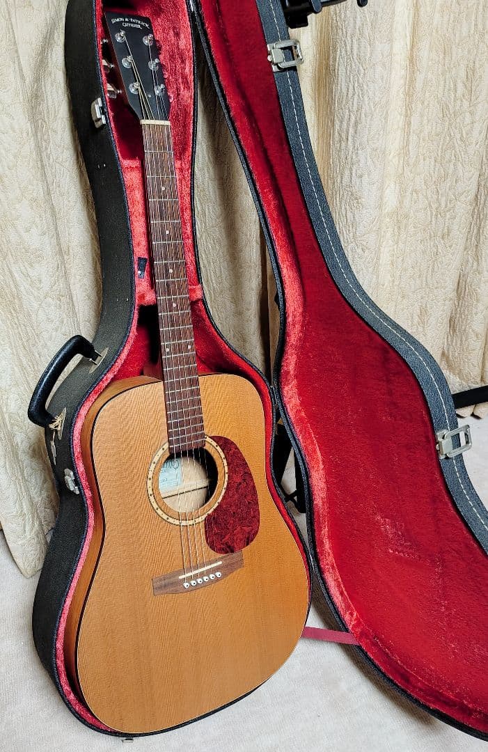 トップ単板　サイモン＆パトリック luthier s&p 6 cedar