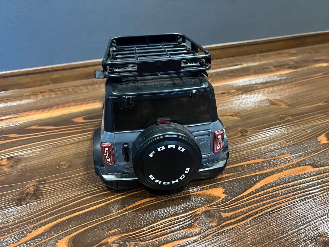 値下げ　タミヤ　タミヤ フォード　ブロンコ ボディ　LED付き　クローラー