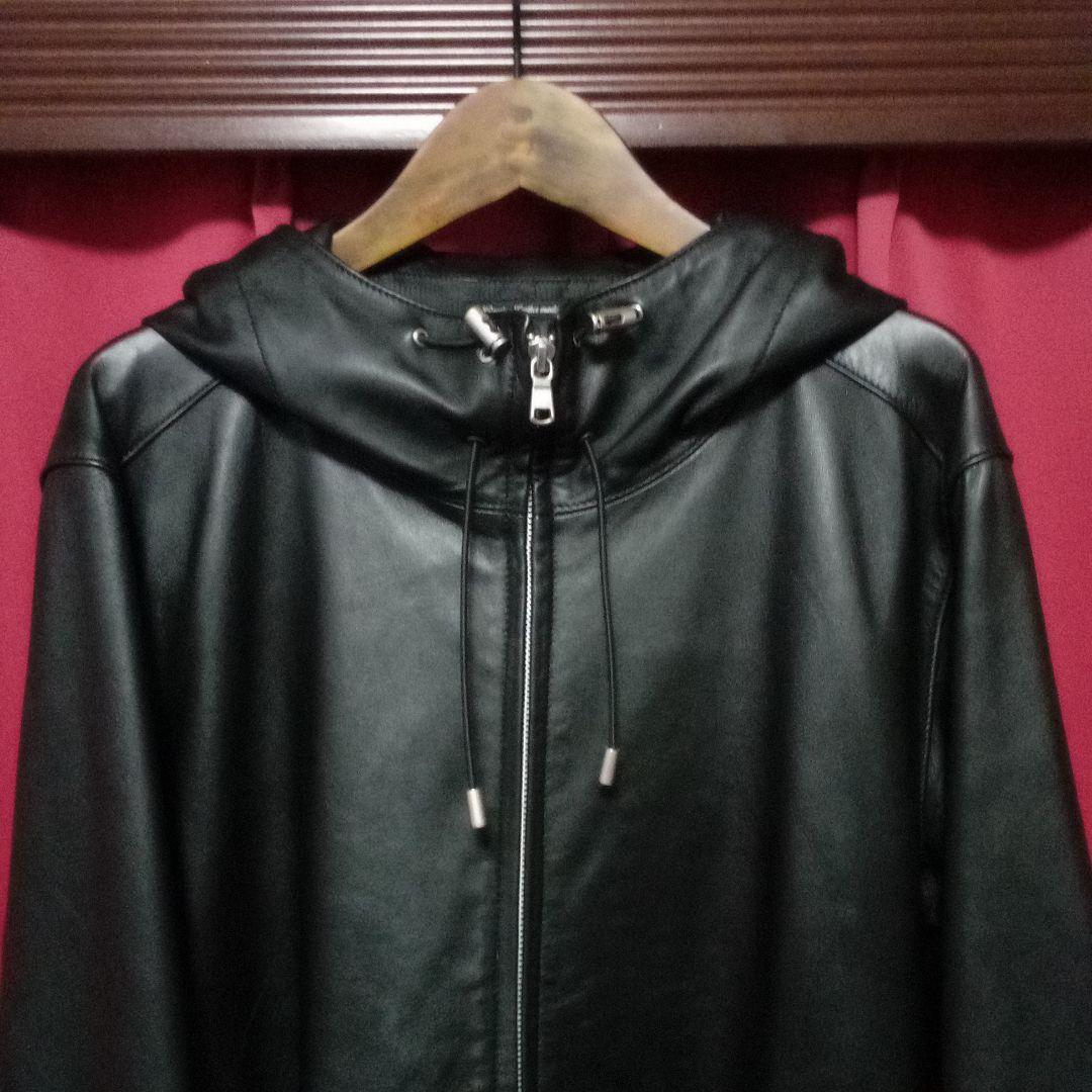 VOGUISH/レザーシングルライダースジャケット/希少サイズXL/中古