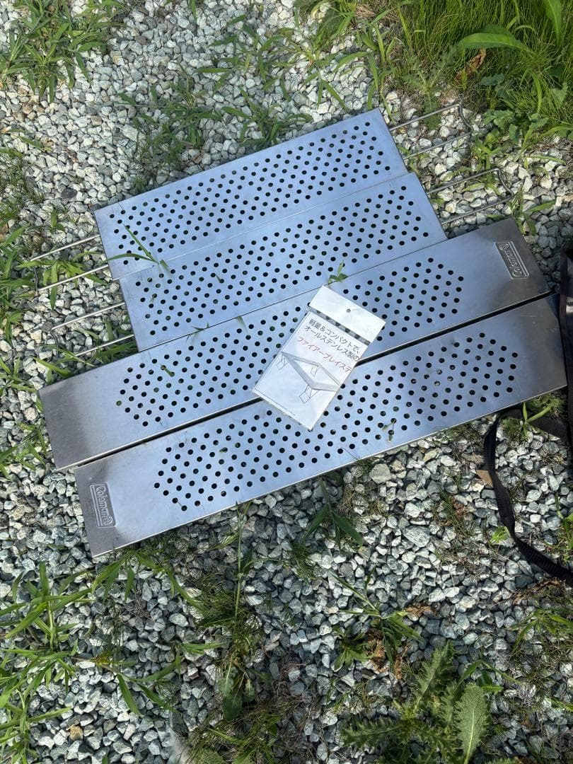 美品✨ コールマン ファイアープレイステーブル 焚き火台テーブル