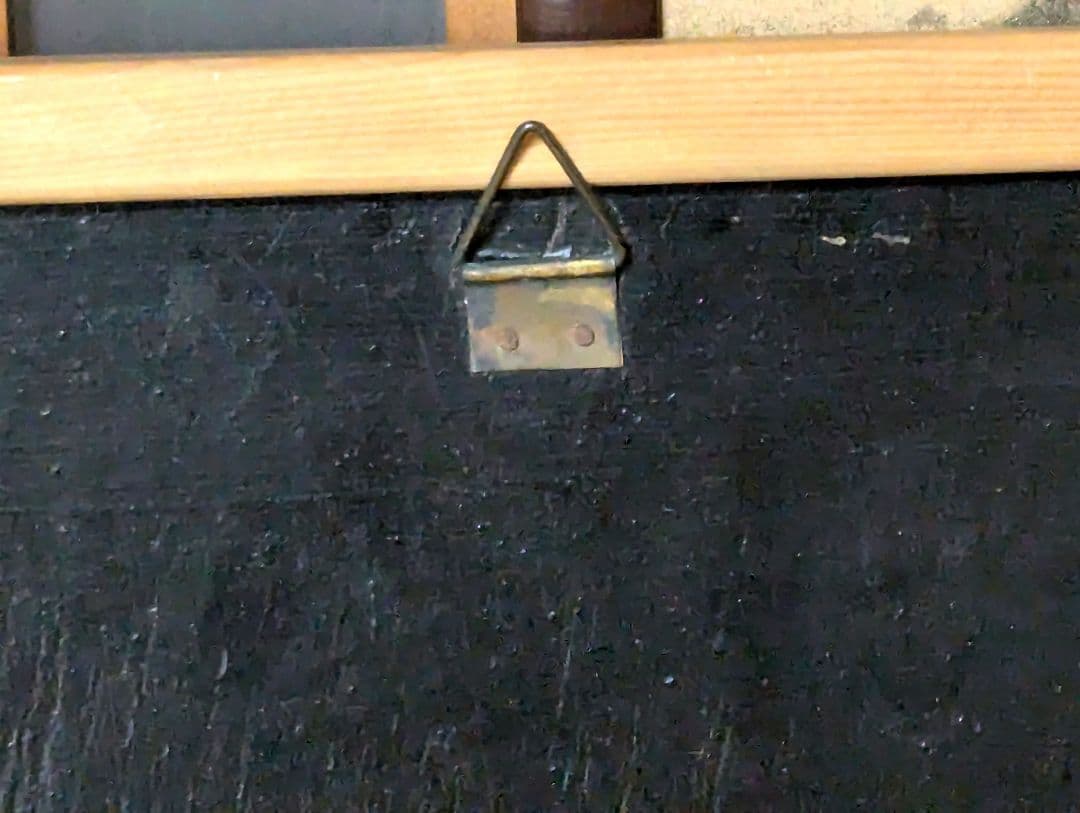 中国螺鈿絵　アンティーク　4枚組　壁掛け