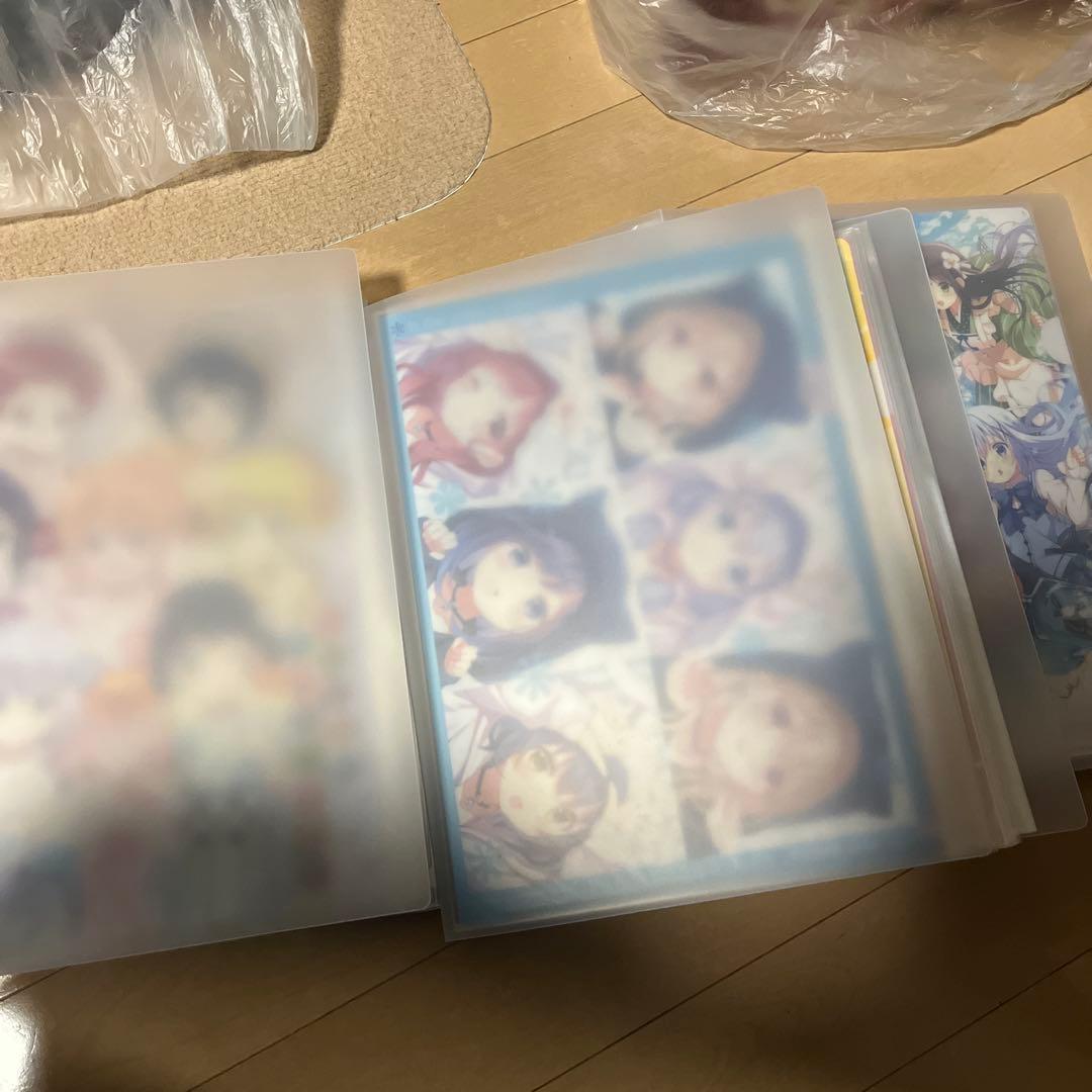 ごちうさ 120枚セット クリアファイル クリアファイルホルダー付き