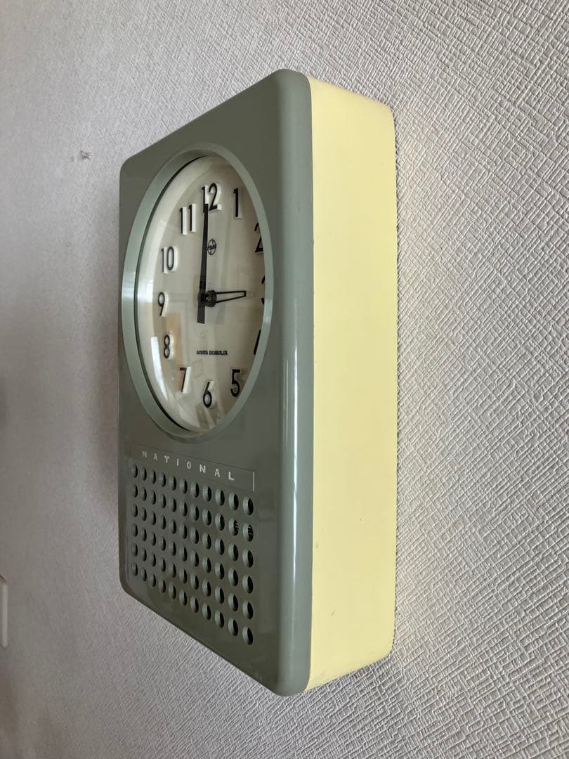 National(現Panasonic)電磁式振り子時計　昭和30年代