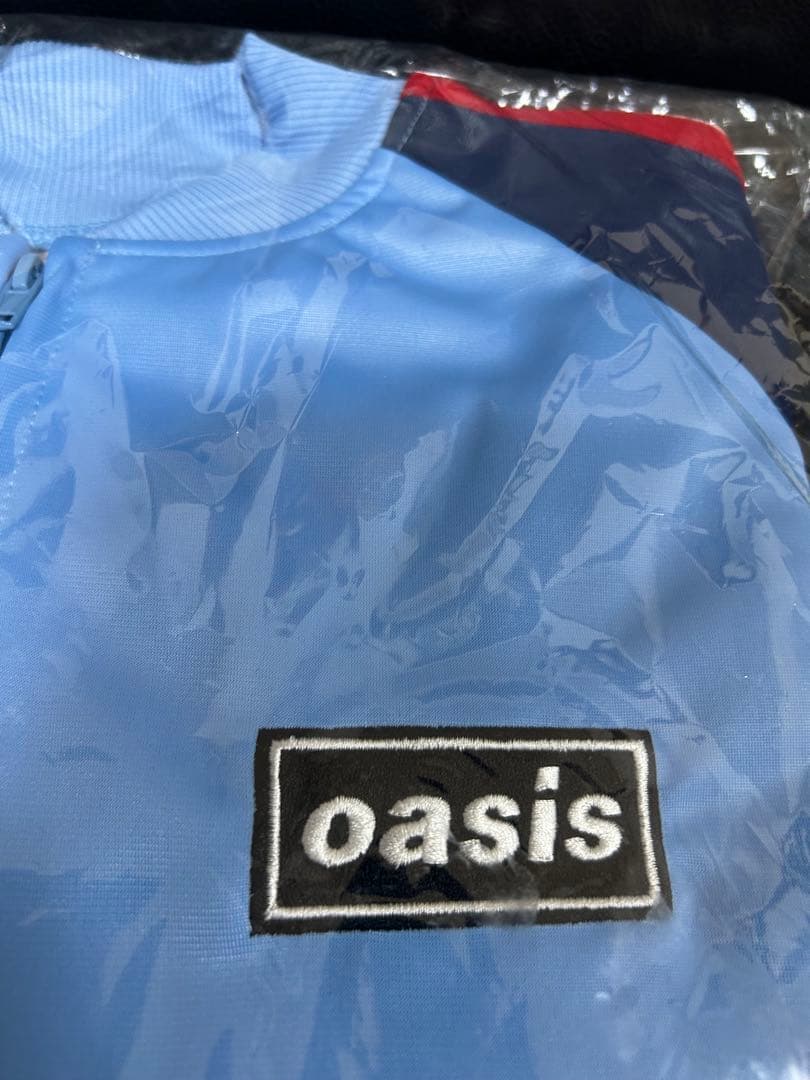 未使用 oasis トラックジャケット Mサイズ オアシス30周年 特別展 限定