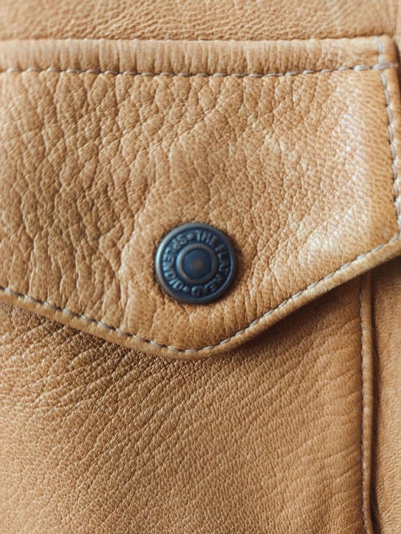 FLAT HEAD Deer Skin Jacket 40 ブラウン