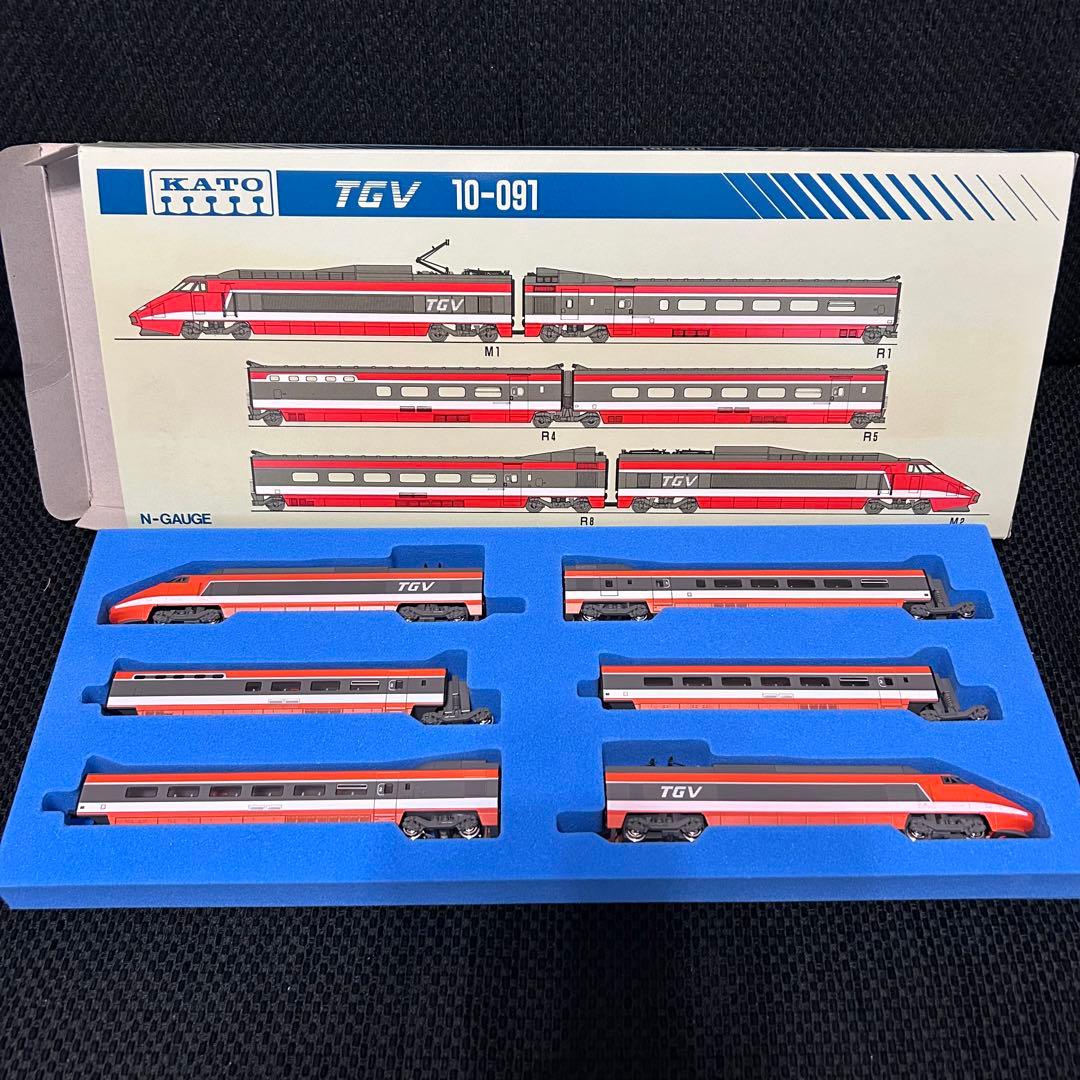 ★新品未使用★ KATO TGV 10-091 Nゲージ 6両セット 鉄道模型