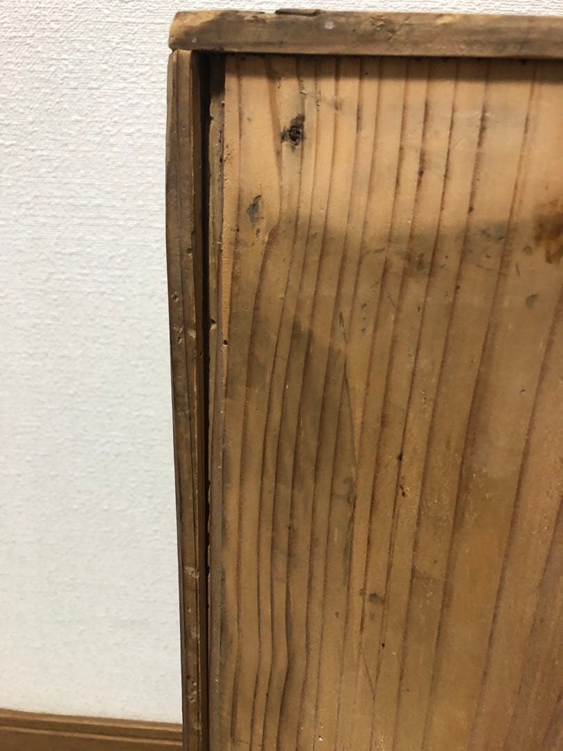 ミニお膳　アンティーク 10膳セット　木製収納箱付き　骨董品