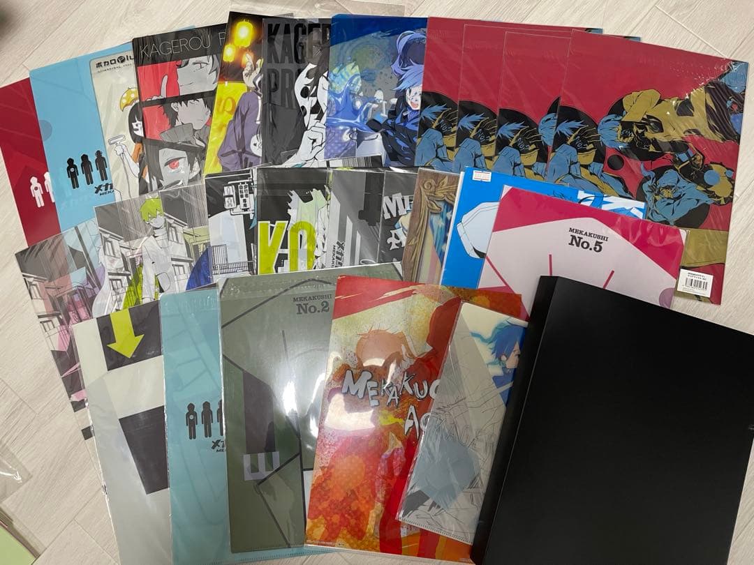 カゲロウデイズ カゲロウプロジェクト クリアファイルセット まとめ売り