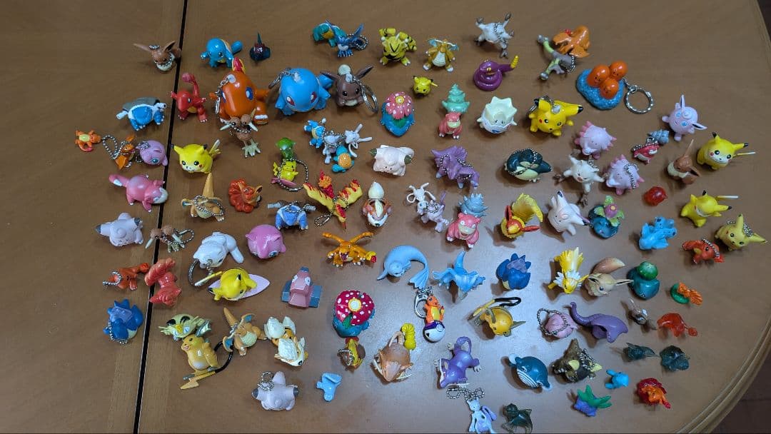ポケモンフィギュアセット 約100体 キーホルダー付き　まとめ売り