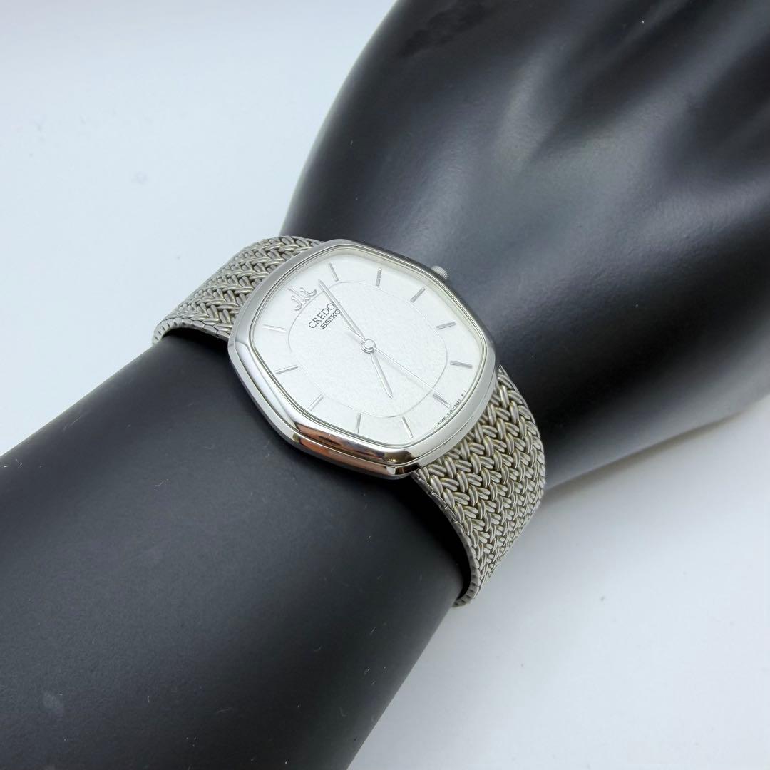 【稼働 新品電池】セイコー クレドール 8J81-5030 腕時計 クオーツ