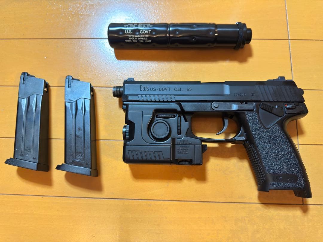 東京マルイ SOCOM MK23 ガスガン スペアマガジンおまけ付き