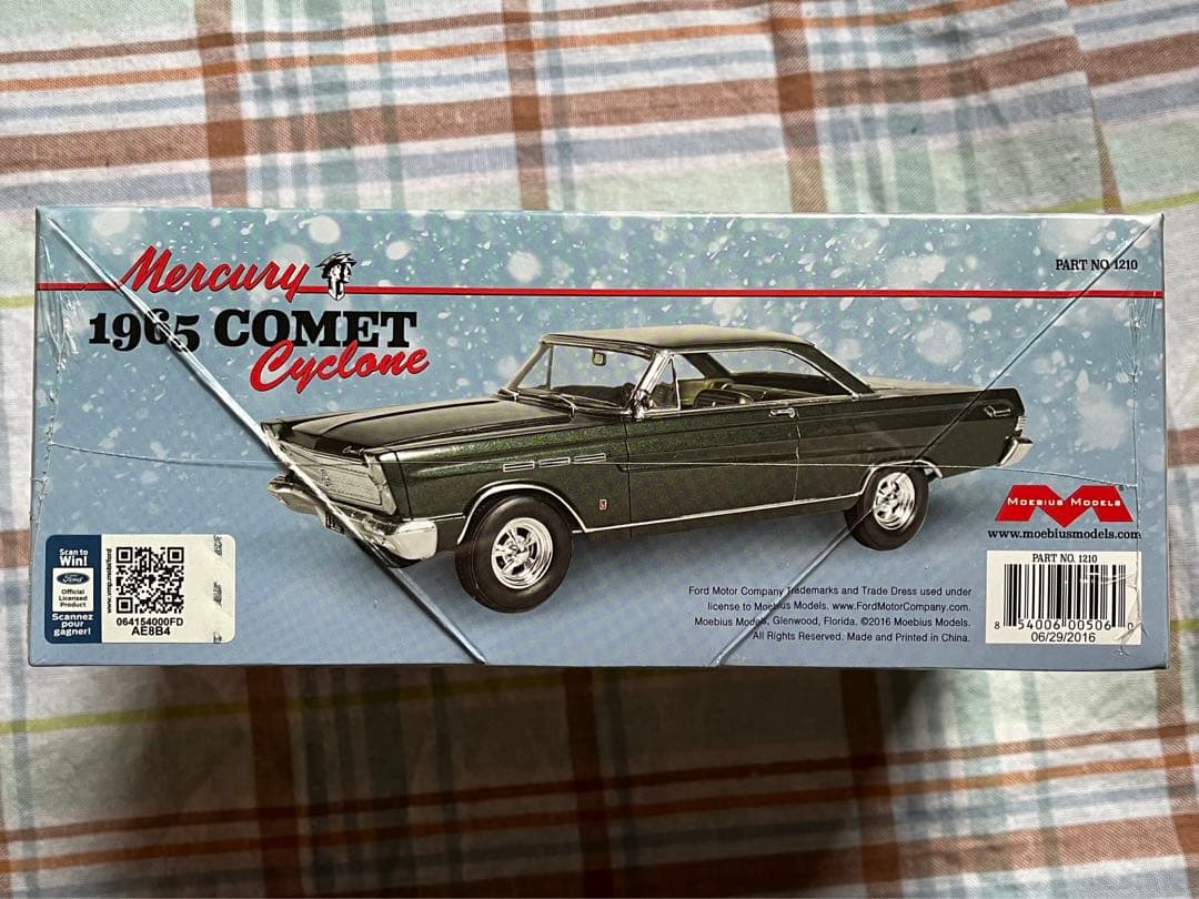 メビウスモデル 1/25 マーキュリー・コメット・サイクロン 新品未開封