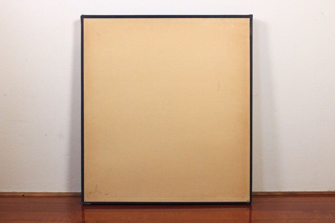 No4855 額装　奈須豊「モロッコの記憶 ”夜”」　サイン入　箱付　送料無料