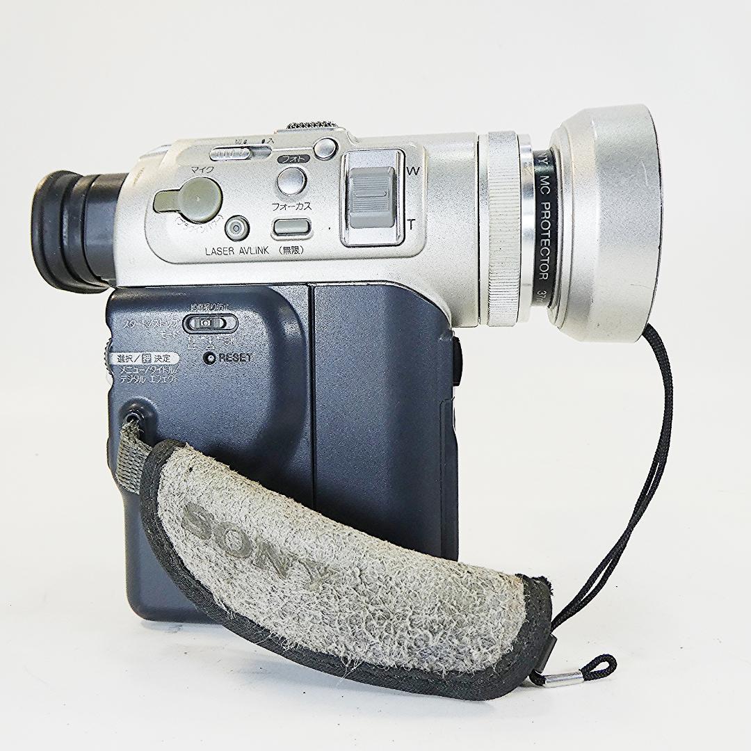 動作品 ソニーDCR-PC100 MiniDV ビデオカメラ DVDダビングに