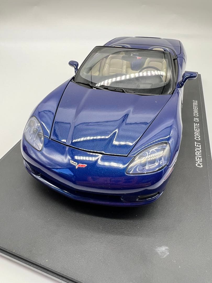 No151ミニカー1/18箱あり CORVETTE C6 CONVERTIBLE