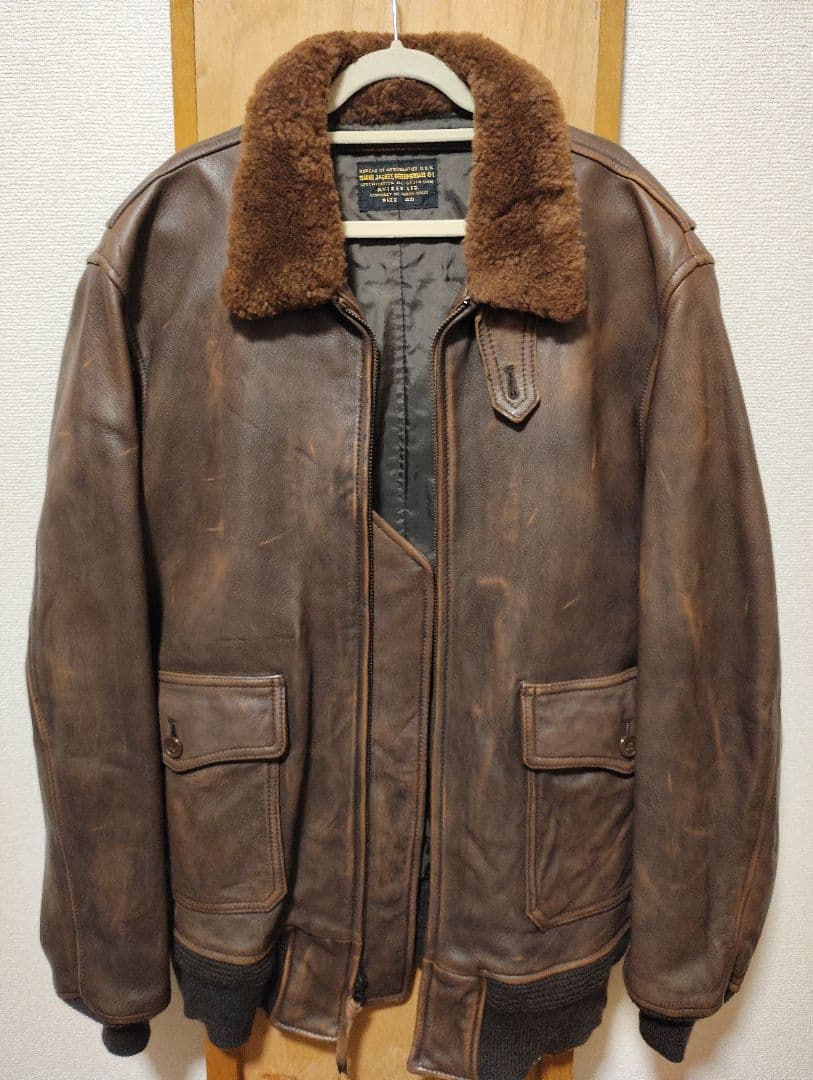 AVIREX Ｇ-1 レザージャケット　よっちゃん