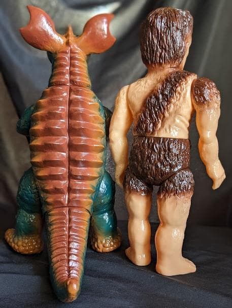 フランケンシュタイン＆バラゴン（マーミット）ソフビフィギュア２体セット