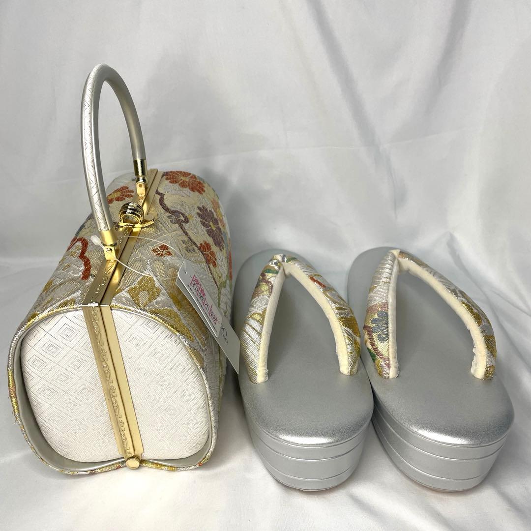 新品　草履　バッグ　セット　LL フォーマル系　2025年新作モデル