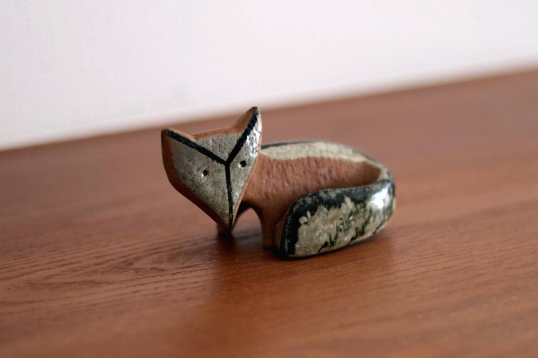 Lisa Larson リサラーソン 小さな動物園 キツネ 17472