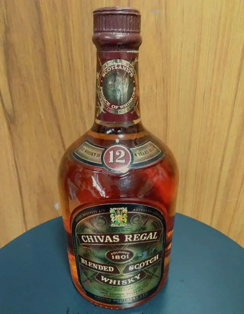 70年代 シーバスリーガル12年 オールドボトル　未開栓