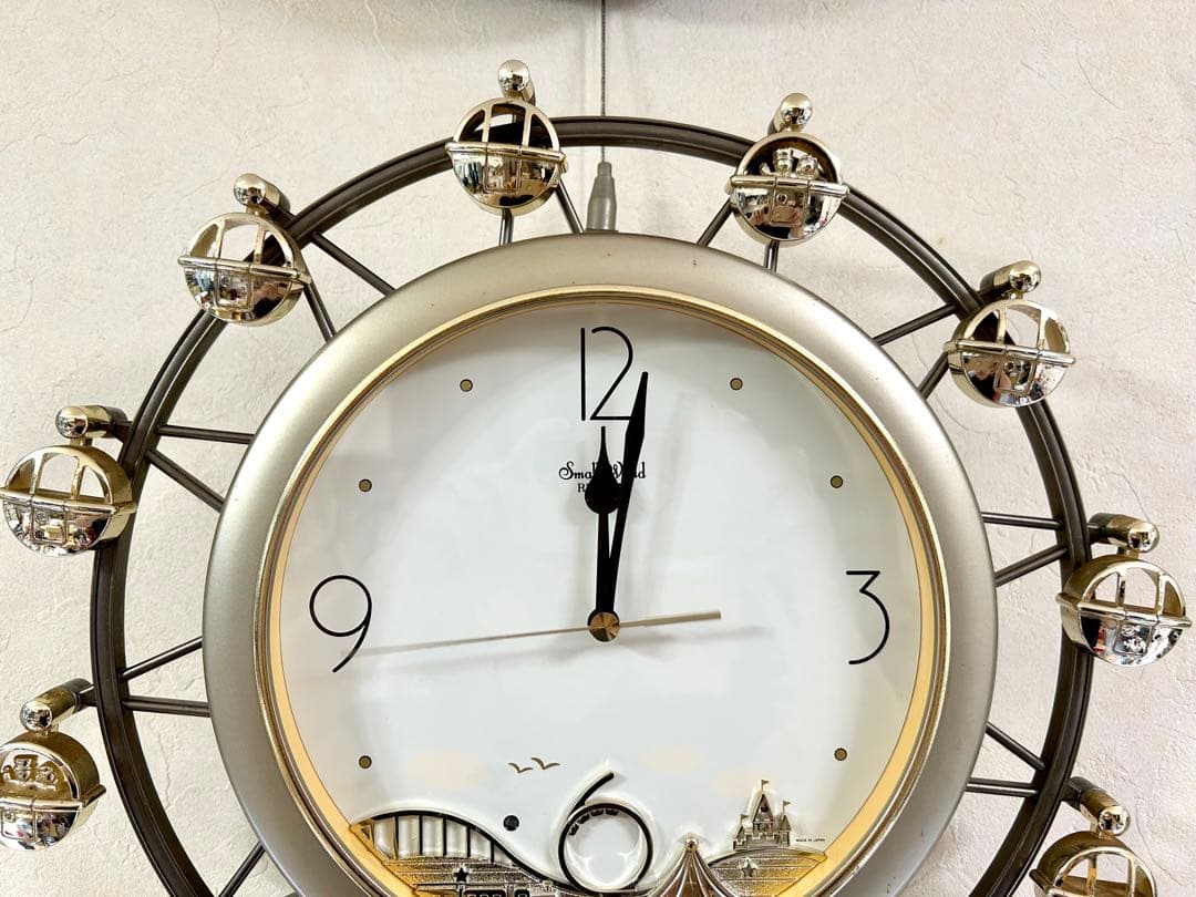 リズム時計　スモールワールドロマンス　からくり　カラクリ　4MH701 完動品