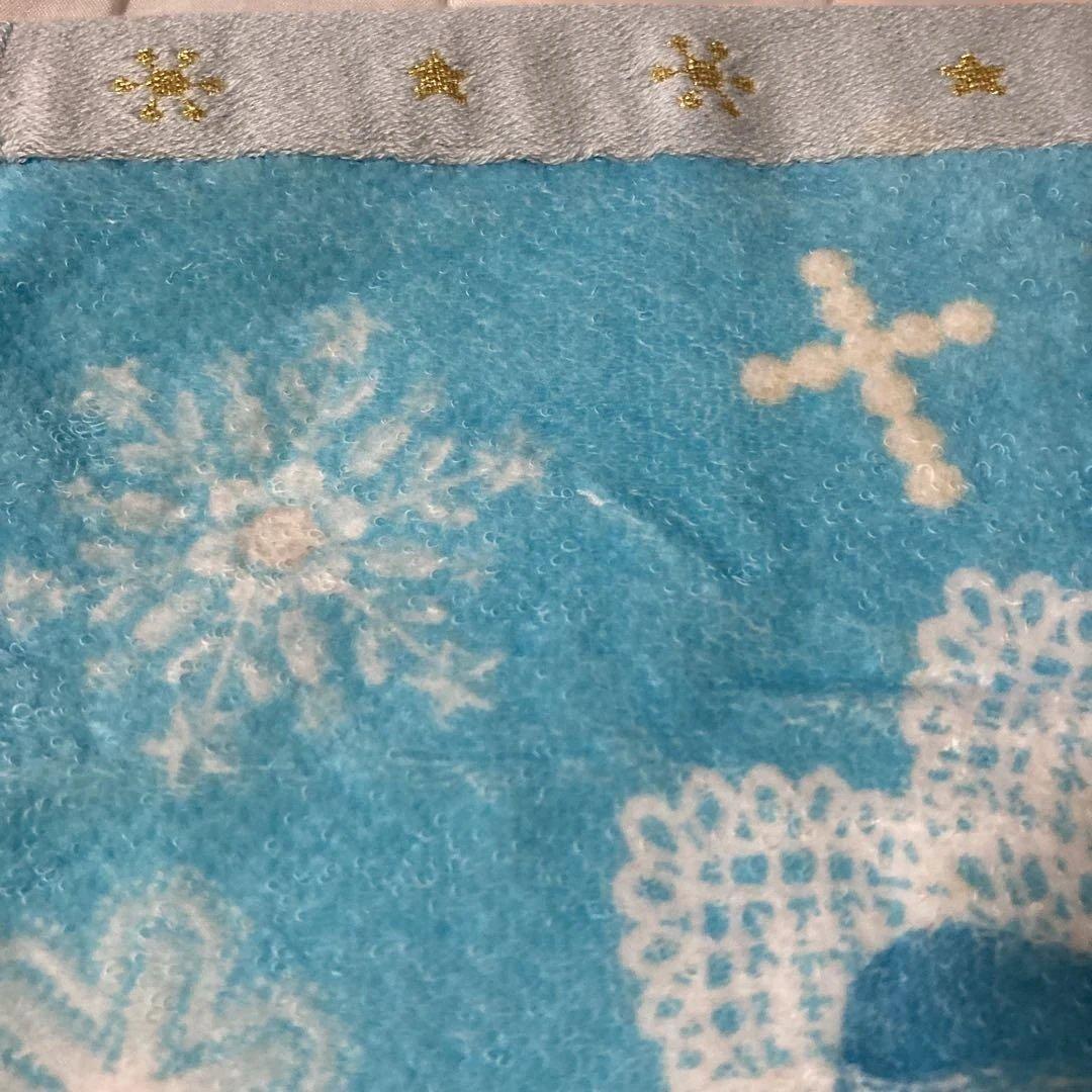 サンリオ♡ハローキティ　雪の結晶　スノーキティ　タオル　新品未使用品　希少