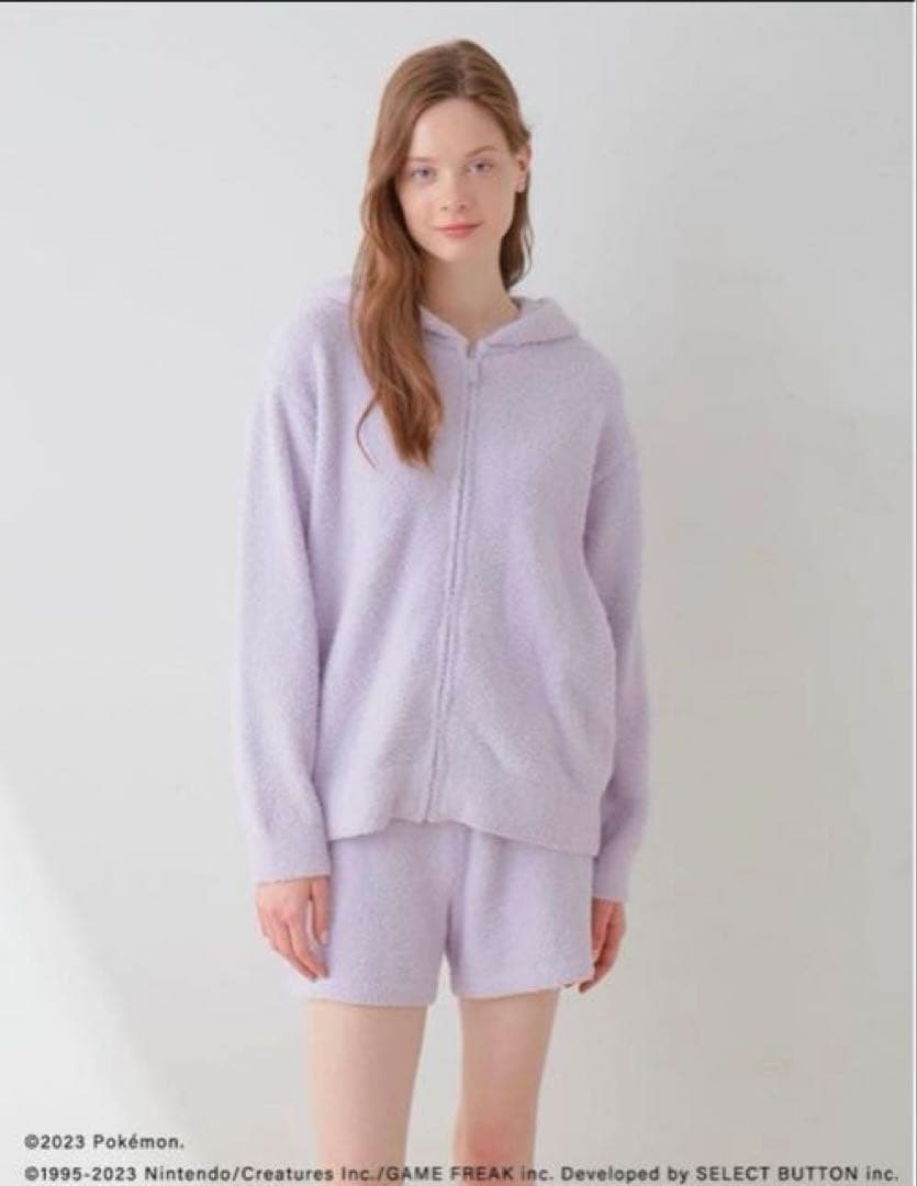 ジェラピケ　メタモン パーカー・ショートパンツセットアップ　即日・翌日発送