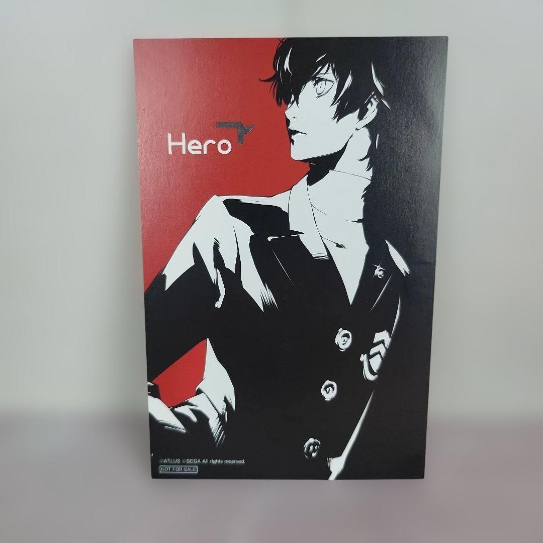 【メルカリ便】 ペルソナ5 マニアクス　特典 イラストカード　主人公