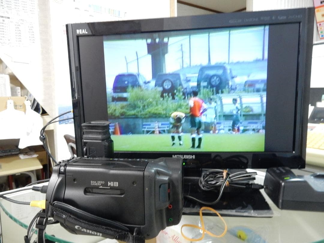 希少　大人気　キャノン　Canon Hi8 ビデオカメラ MB-J10 動作品