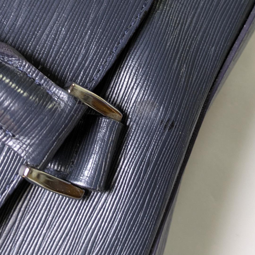 PELLE MORBIDA ブリーフケース ネイビー