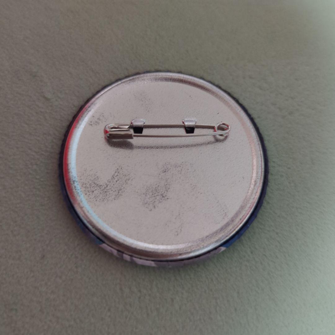 新テニスの王子様　越前リョーマ　グリッター　缶バッジ　天体観測