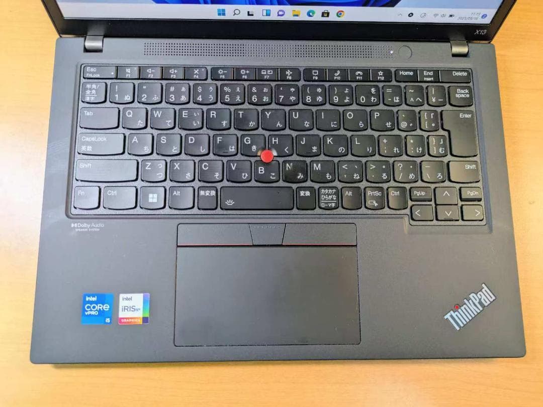 Windowsノート本体 Thinkpad X13 Gen2 i5-1145G7 16G+256GB