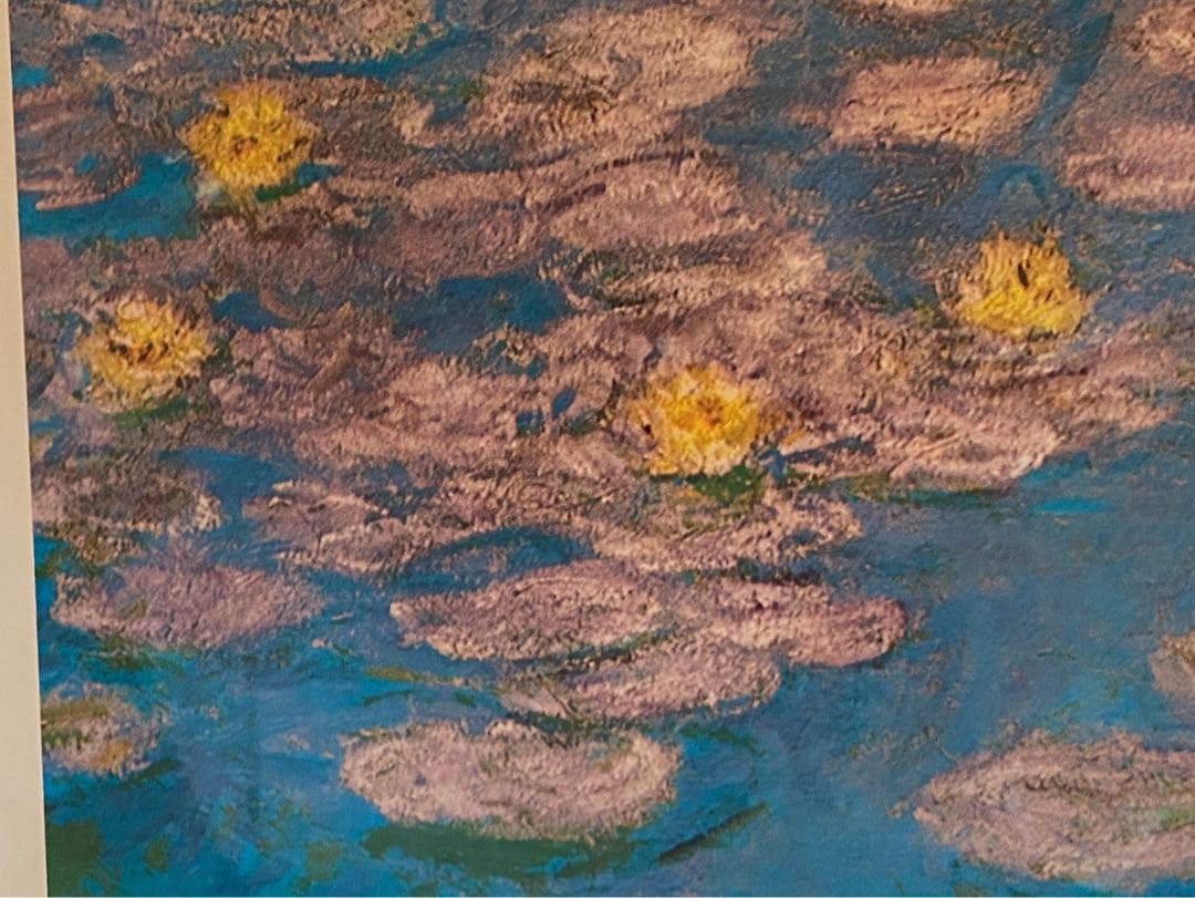 クロード•モネ 睡蓮 アート 額縁 インテリア アンティーク