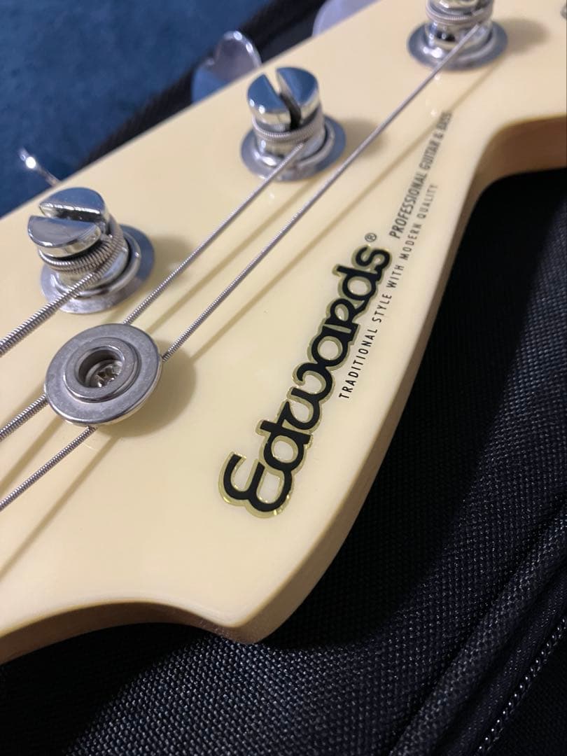 Edwards ジャズベース Seymour Duncan マッチングヘッド