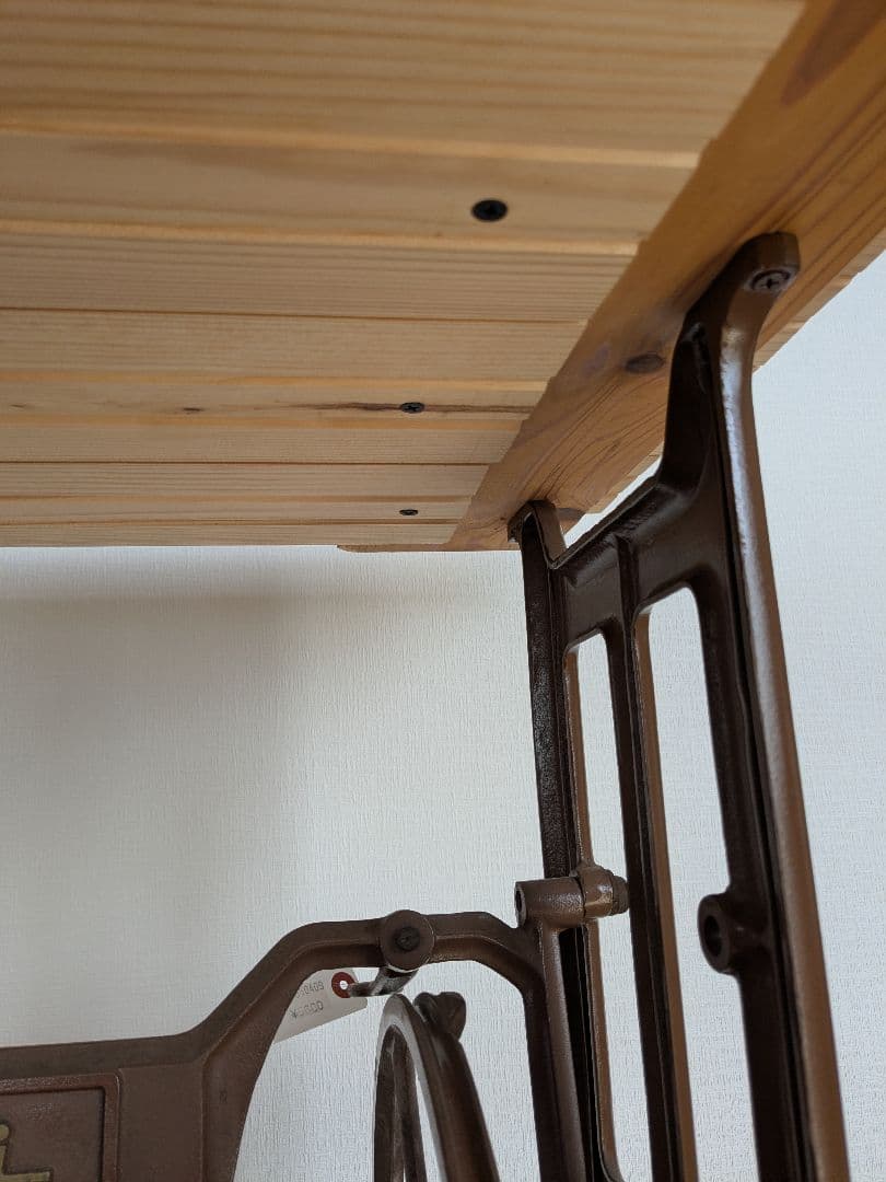 足踏みミシン　アンティーク　MITSUBISHI製