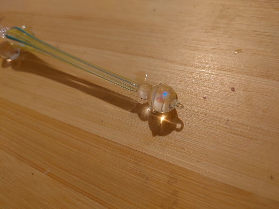 【最終】HASE硝子工房 オカモトヤ すずのね キャラバン限定 ガラスペン レア