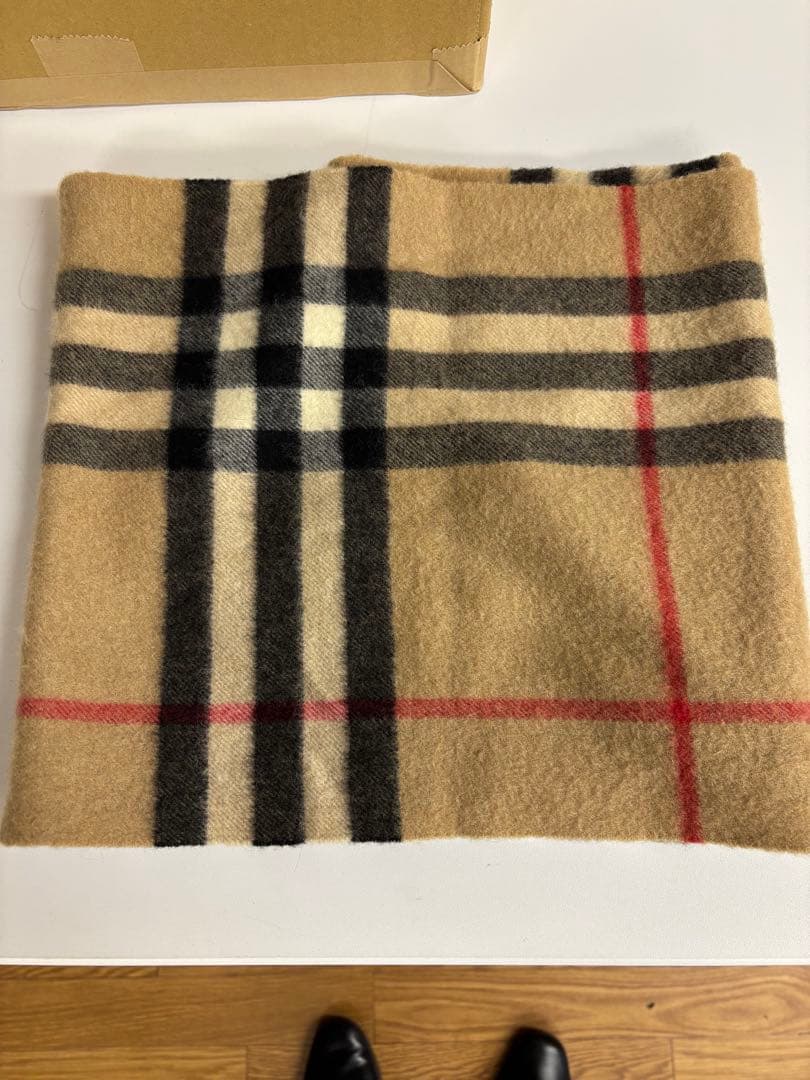 BURBERRY チェック柄 スヌード