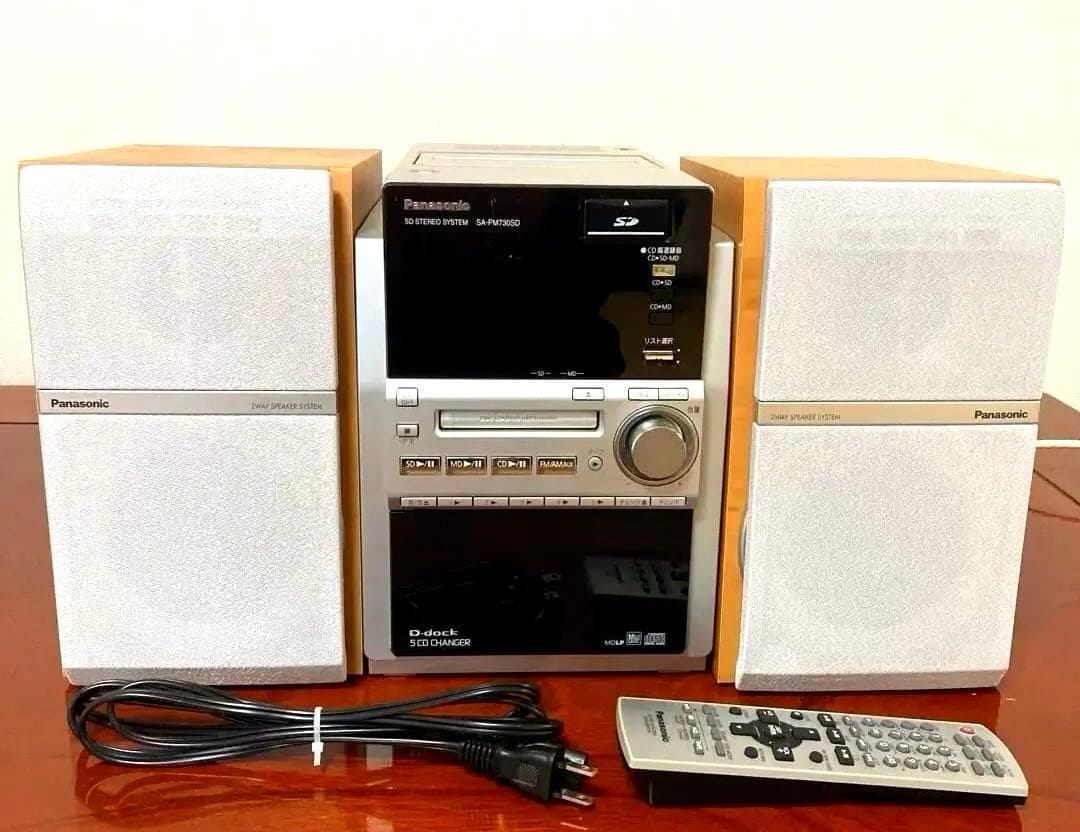 【推奨の逸品】Panasonic SA-PM730SD ミニコンポ