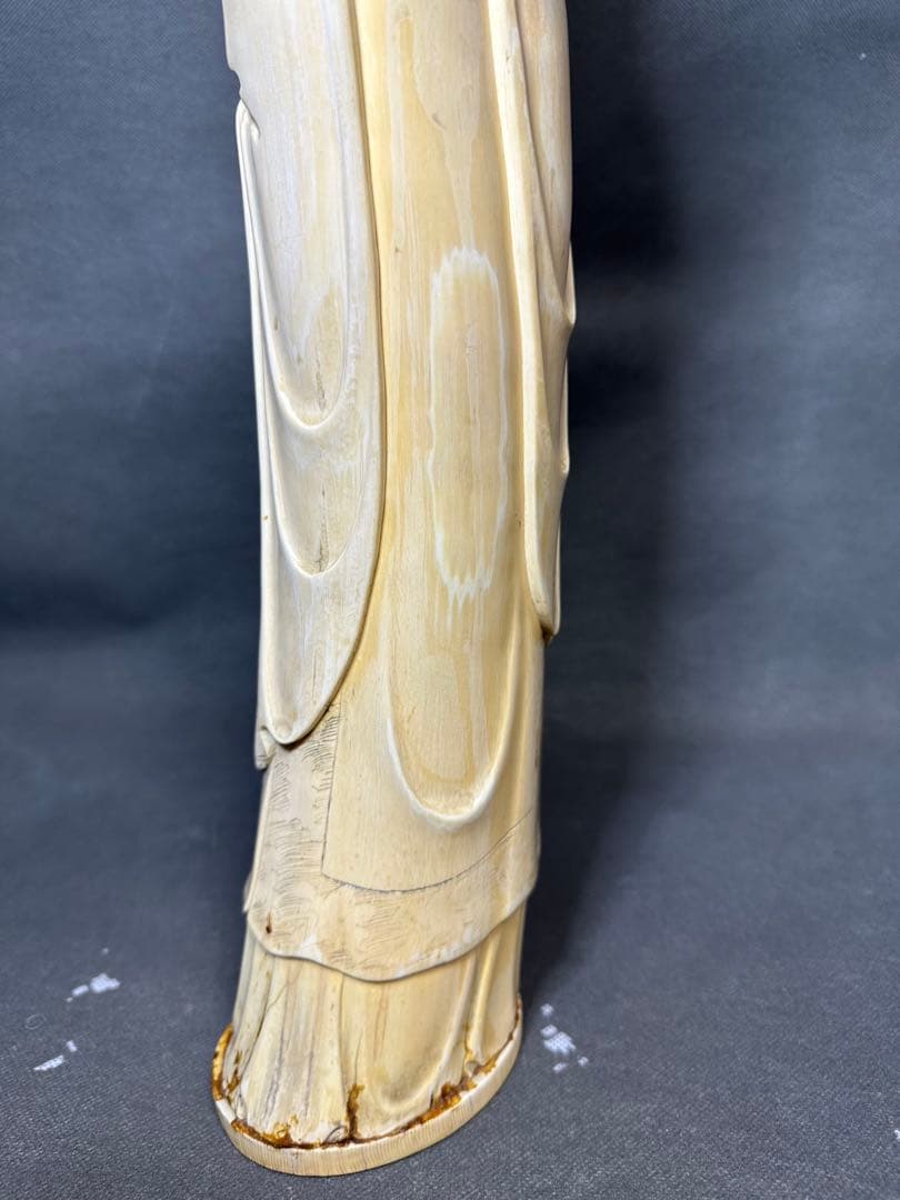 極上　寿老人　七福神　仏教美術　天然素材　置物　飾り物　古美術品　 細密細工