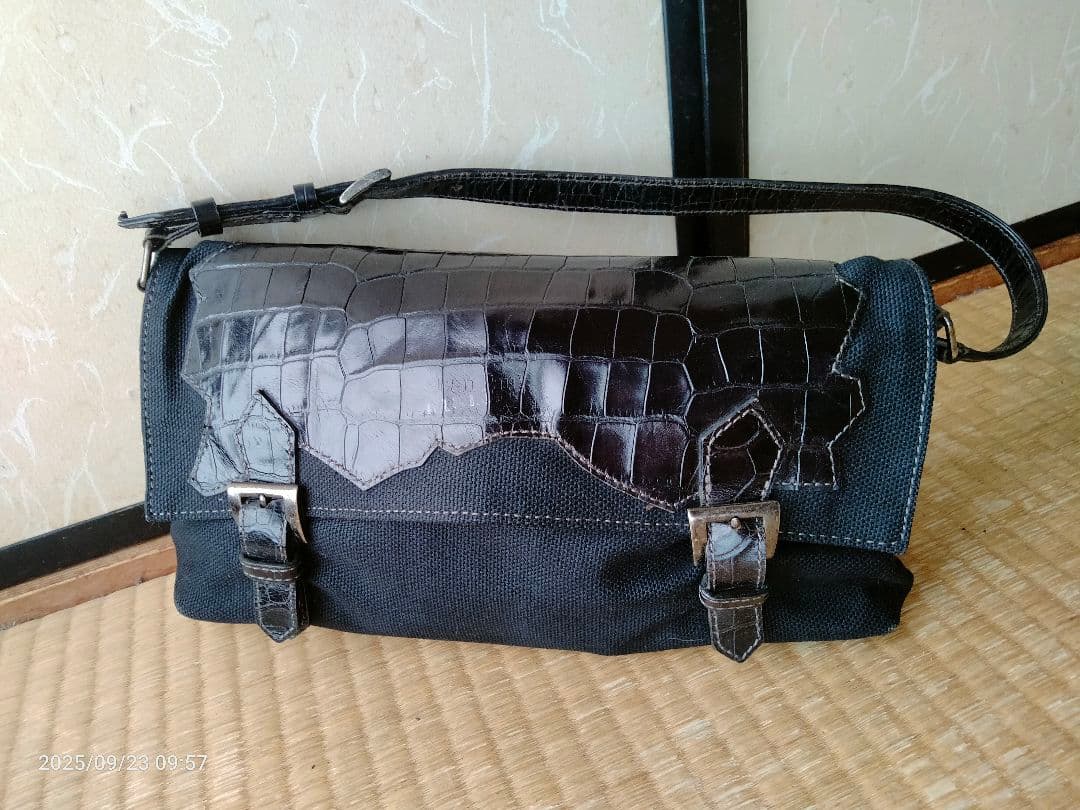 Jean Paul Gaultier ジャンポールゴルチエ ショルダーバッグ-黒