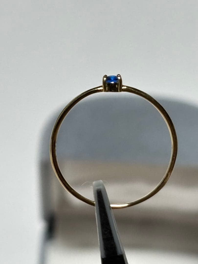 アウイナイトK18華奢リング　13号