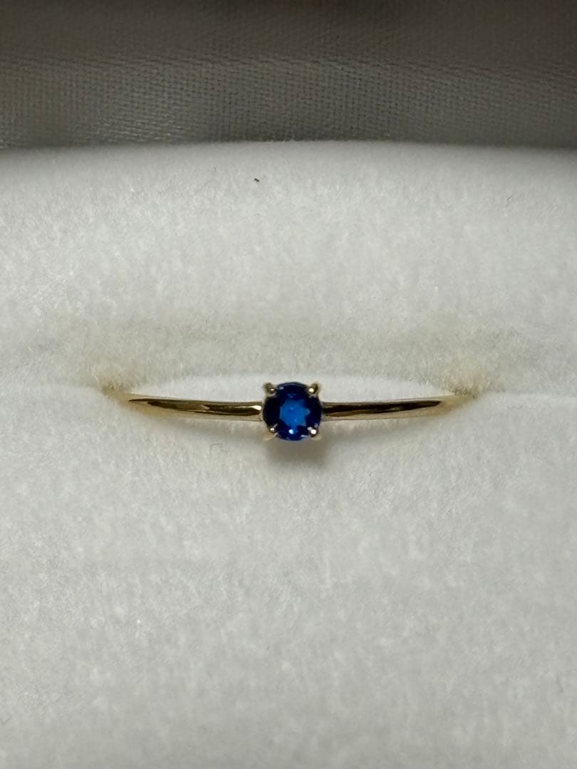 アウイナイトK18華奢リング　13号