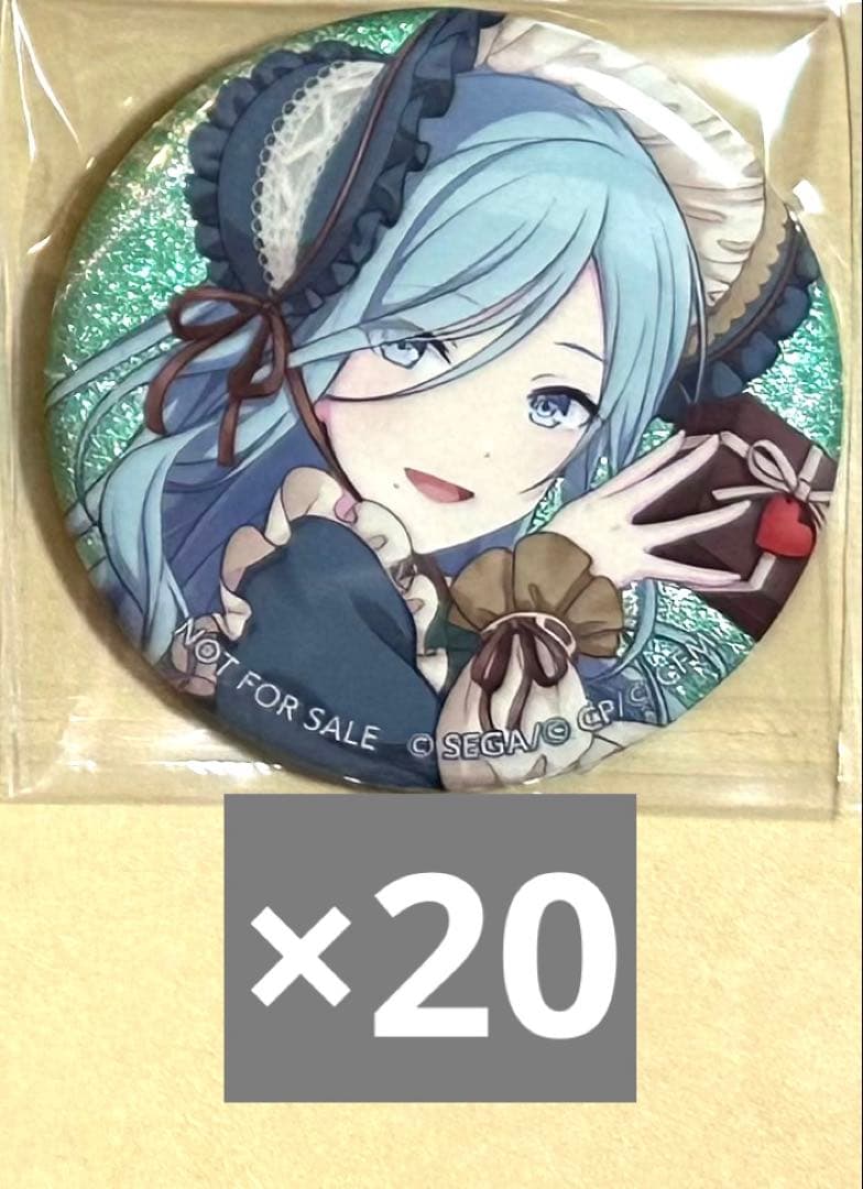 プロセカ 日野森雫 グリッター 缶バッジ