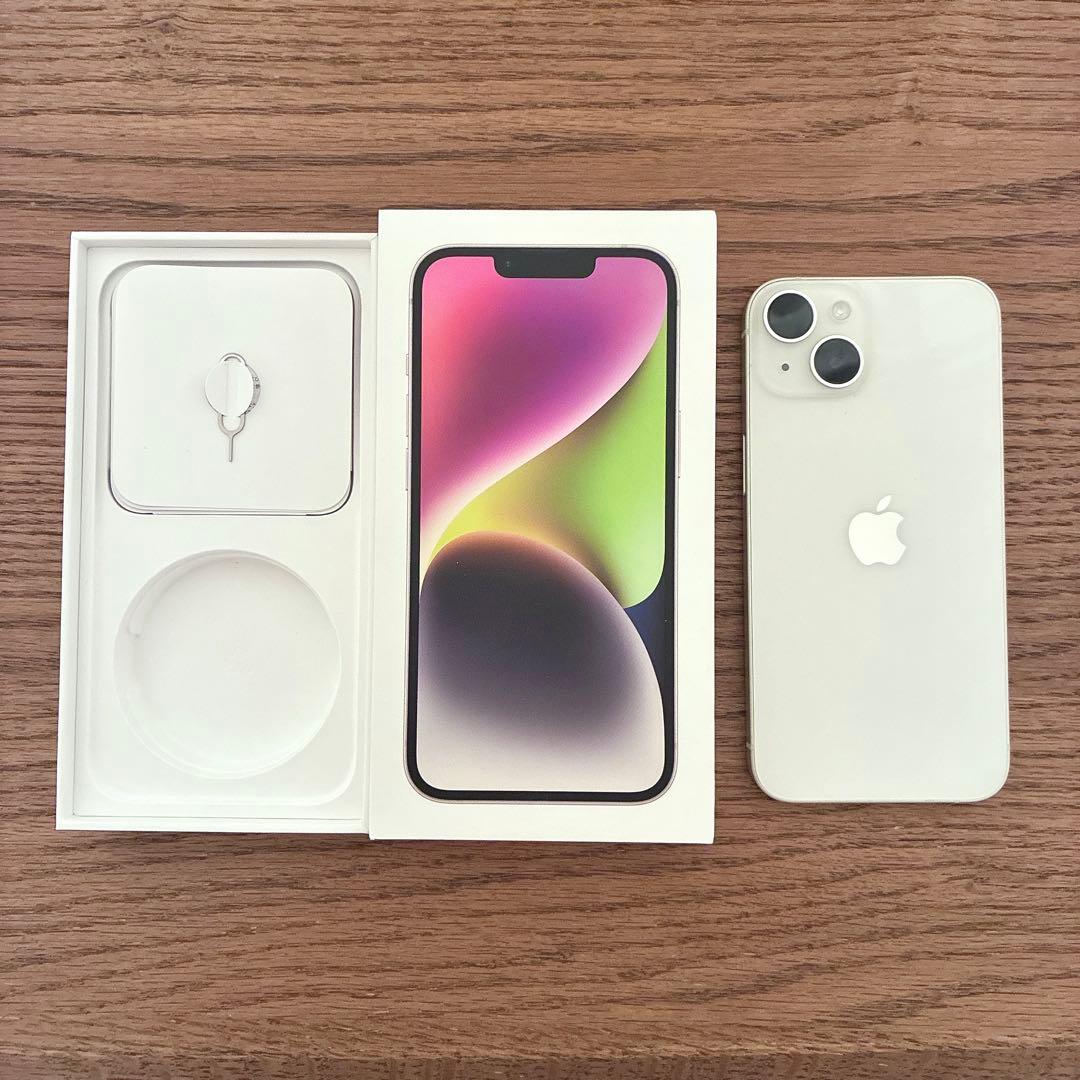 Apple iPhone 14 ホワイト 本体　128GB