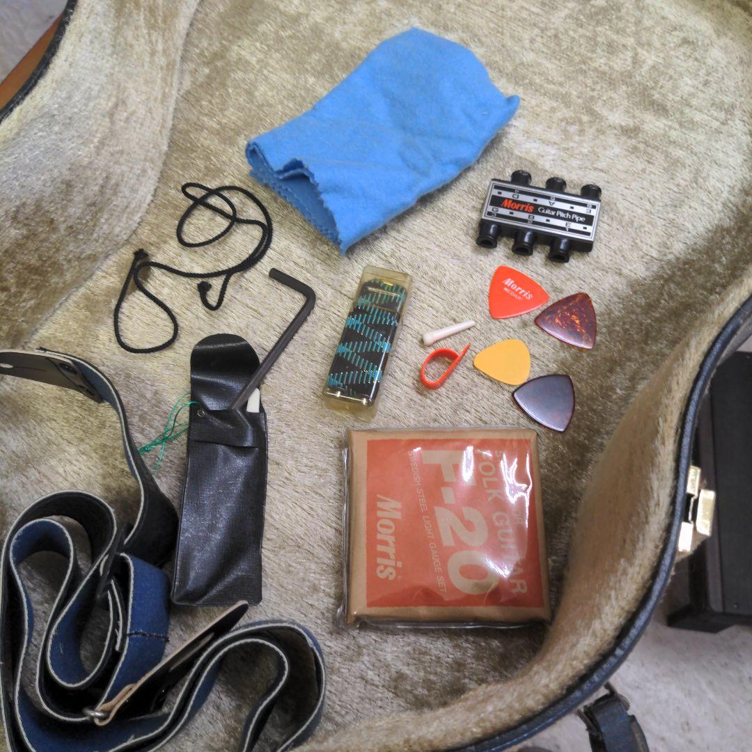 アコースティックギター モーリスMV-701 スプルースボディ ケース付き