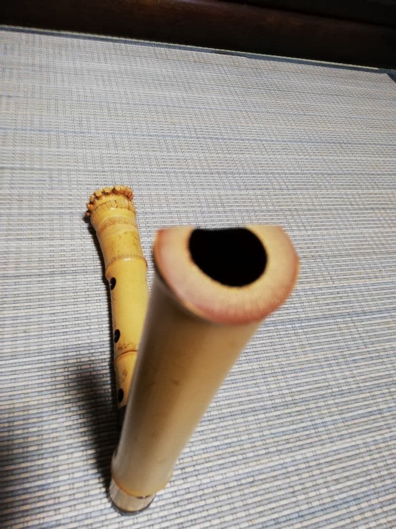 尺八本体 竹製 5穴49㌢1.6寸