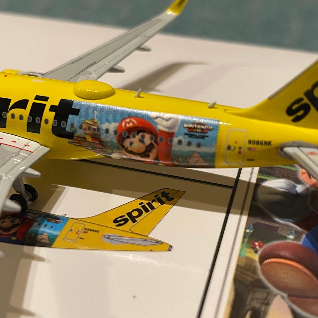 sprit A320neo スピリット スーパーマリオ jc 1:400