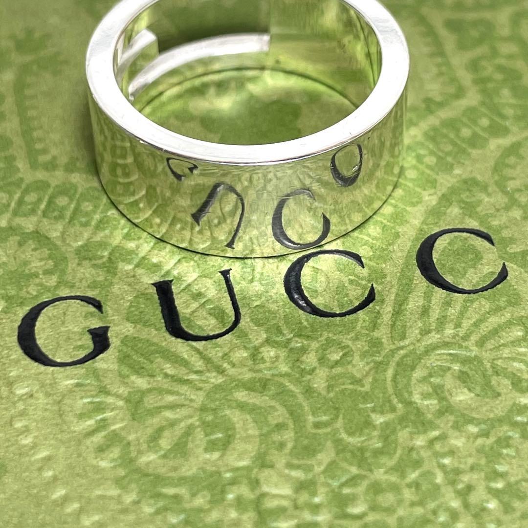 GUCCIグッチ ブランデッドGリング 13号 メンズ/レディース