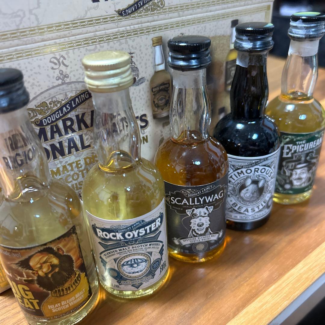 ダグラスレインRemarkable Regional Malts 5本セット