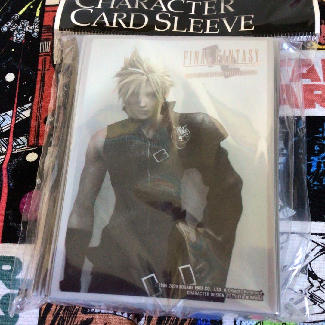 キャラクターカードスリーブ　ファイナルファンタジー　クラウド
